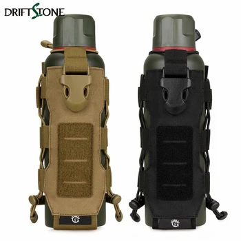 0.3 L-0.85 L Taktik Molle su şişesi kılıfı flaş çantası Tookit naylon askeri kantin kapak kılıf açık seyahat su ısıtıcısı çantası