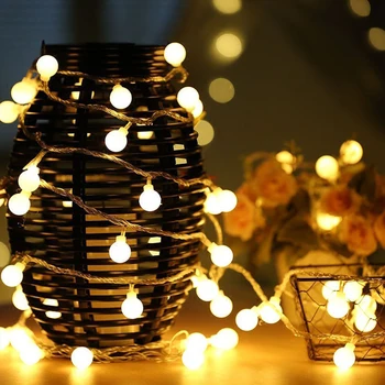 10m 20m 50m LED Peri İşık Noel Açık Dize İşıklar Garland Su Geçirmez Düğün Parti Ağacı Tatil Ev Dekorasyon Lambası
