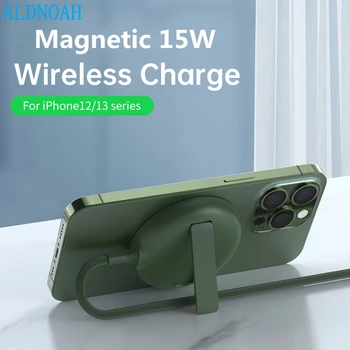 15W Manyetik Kablosuz Şarj iPhone 13 12 11 Pro MAX Mini Tip C Hızlı Şarj iPhone 8 Artı XR X XS MAX SE Aksesuarları
