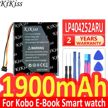 1900mah KiKiss Güçlü Pil LP404252ARU Kobo E-kitap için akıllı saat, GPS, mp3, mp4, cep telefonu, hoparlör