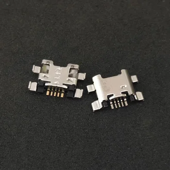 20 adet Huawei P akıllı İçin FIG-LX3 mikro usb şarj jack konnektörü tak dock soket bağlantı noktası