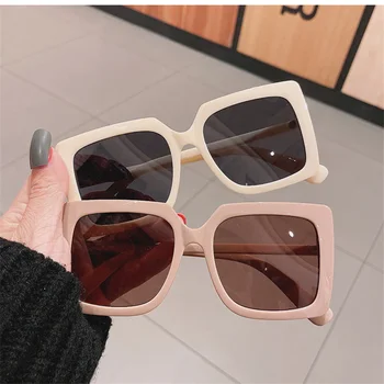 2021 Kare Moda Boy Çerçeve Yeni Kadın Güneş Gözlüğü Vintage Erkekler Spor Balıkçılık Sürüş güneş gözlüğü Gölgeler Gözlük UV 400
