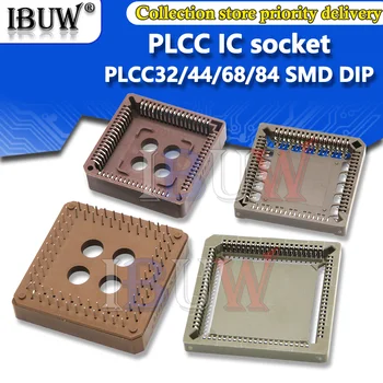 5 ADET PLCC IC soket PLCC32 PLCC44 PLCC68 PLCC84 SMD DIP PLCC Soket adaptörü