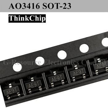 (50 adet) AO3416 AE9T SOT-23 3416 N Kanal 20V 6.5 A (Ta) 1.4 W (Ta) SMD MOSFET transistör Yeni orijinal