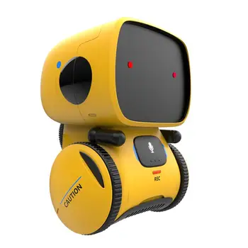 Akıllı Robot Oyuncak Çocuklar için Dokunmatik Fonksiyonlu Robot Konuşma Tanıma Fonksiyonu ile Elektronik Robot Oyuncak Hediyeler için Erkek / Kız