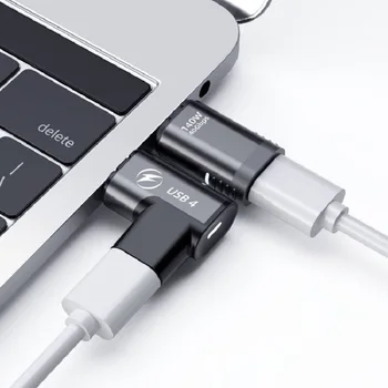 ANMONE Manyetik Tip C Adaptörü Samsung HP Macbook USB C 140W Hızlı Şarj Şarj Bağlayıcı 8K@60Hz 40Gbps Veri Transferi
