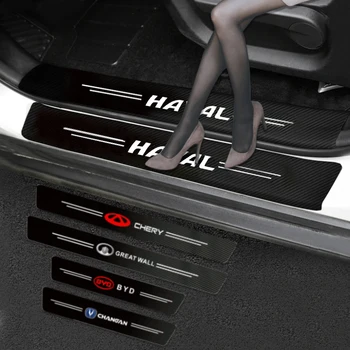 Araba 3D karbon fiber kapı eşik anti-çizik Holden Colorado Commodore İçin koruma sticker Barina Farol Vt Ve V6 Aksesuarları