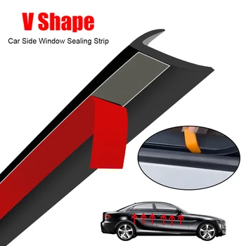 B/D/ T / V Şekli Araba Kauçuk Kapı Yan Pencere Dolgu Weatherstrip Kapı Gövde Gürültü Ses Yalıtımı Araba Pencere sızdırmazlık bandı Sopa
