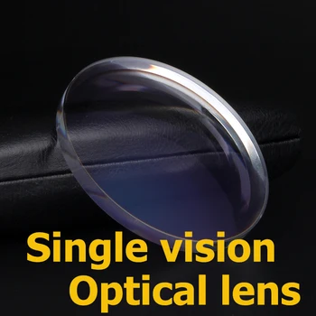 Boer reçete tek vizyon lensler anti mavi ışın fotokromik Miyopi Gözlük Lens MR-8 Çerçevesiz Gözlük Optik Lensler