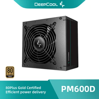 DeepCool PM600D 80PLUS Gold Verimli Bilgisayar Güç Üniteleri 600W %90 verimlilik Yok Modülerlik Bilgisayar Bileşeni Блоки питания