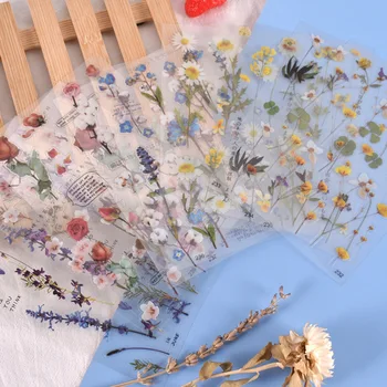 DIY Kristal silikon kalıp Çiçek Malzeme Dolgu Çıkartmalar Kağıt Reçine Takı Kalıp Yapımı Aksesuarları