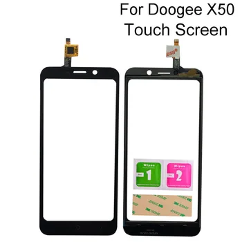 Dokunmatik Ekran Doogee X50 X50L Dokunmatik Ekran Ön Cam sayısallaştırma paneli Sensörü Cam 5 