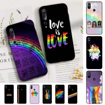 FHNBLJ Eşcinsel Lezbiyen LGBT Gökkuşağı Gurur Xiaomi için telefon kılıfı mi 9 8 10 5 6 lite F1 SE Max 3 2 mi x 2s