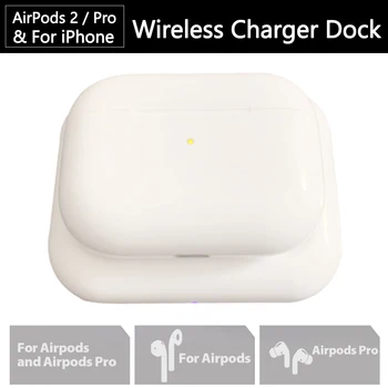 Kablosuz Kulaklık Şarj mat Hızlı Şarj İstasyonu 5W 7.5 W 10W Apple AirPods İçin 2 3 AirPods Pro Telefonları iPhone 11 Pro Max