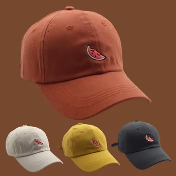 Kadın Erkek Snapback beyzbol şapkası Nakış Karpuz Visor Baba güneş şapkası Kpop Hip Hop Golf Balıkçılık spor kıyafetleri Aksesuarları