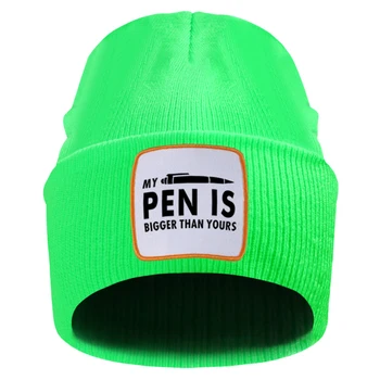 Kalemim Seninkinden Daha Büyük Sokak Örme Şapka Mens Sıcak tutmak Nefes Bayanlar bere Hip-hop 2020 Elastik Gorras Kapaklar