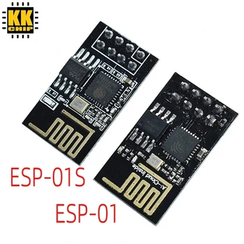 KKCHIP ESP - 01 ESP - 01S ESP8266 seri WIFI kablosuz alıcı modülü ESP01 ESP8266-01 S 3.3 V SPI arduino Ücretsiz Nakliye İçin