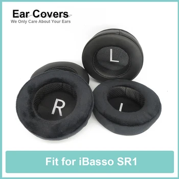 Kulak yastıkları ıBasso SR1 Kulaklık Earcushions Protein Kadife Pedleri Bellek Köpük Kulak Pedleri