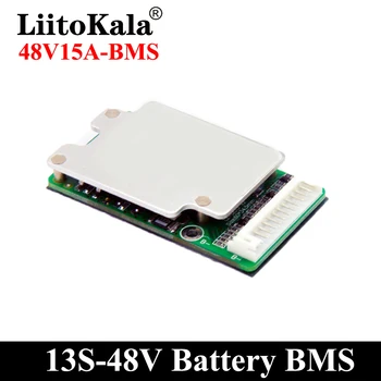 LiitoKala E-bike pil 13S 15A 30A 48V Li-İon Lityum 18650 Pil Paketi BMS PCB kartı PCM Dengesi Entegre Devreler Kurulu