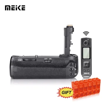Meike MK - 6D2 Pro pil yuvası Dahili 2.4 GHz Uzaktan Kumanda Kontrol Etmek için çekim Dikey çekim Fonksiyonu Canon 6D II
