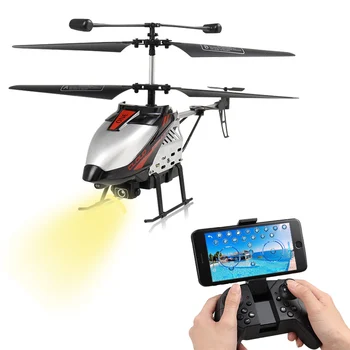 RC Helikopter Kiti Fırçasız 2.4 G 720P HD Kamera Drone 4 Kanal Bant WiFi İrtifa Tutun Modeli Uzaktan Kumanda Oyuncaklar Yetişkin için