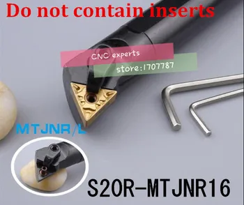 S20R-MTJNR16 20mm Torna Kesme Aletleri CNC Torna Aracı Torna Makinesi Araçları İç Metal Torna Aracı Sıkıcı Bar Tipi MTJNR / L