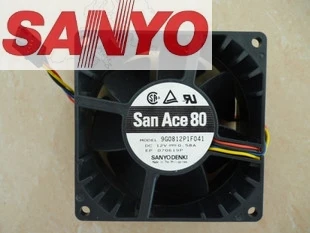 Sanyo 9G0812P1F041 8 CM DC 12 V 0.58 A Dell OptiPlex GX520, GX620 Bilgisayar Sunucu Soğutma Fanı