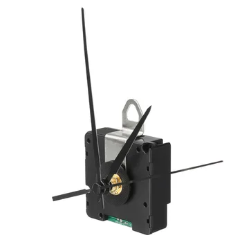 Siyah Radyo Kontrollü DCF Kuvars Saat Hareketi 3 Pointer Kuvars Saat Mekanizması Tamir Aracı Aksesuarları değiştirme 79-140mm
