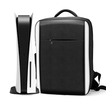 Sony PS5 Konsolu Sırt Çantası Darbeye Dayanıklı saklama çantası İçin PS5 Denetleyici seyahat omuz çantası
