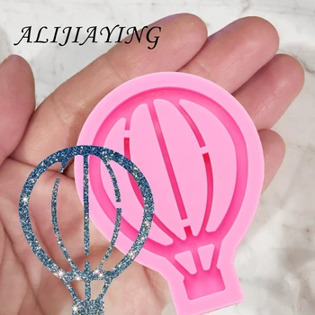 Sıcak hava balon Kalıpları silikon kalıp anahtarlık anahtar halka kolye dekorasyon reçine Zanaat DIY epoksi takı DY0087