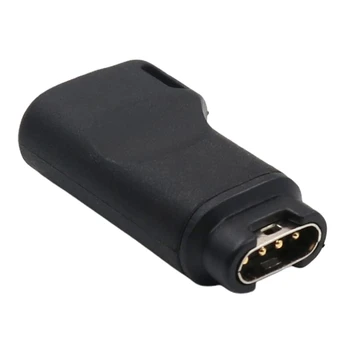 USB Tip C Dişi 4pin Şarj Dönüştürücü-Garmin Quatix 5 Safir Vivosport Vivoactive 3 / 3T D2 Charlie İzle