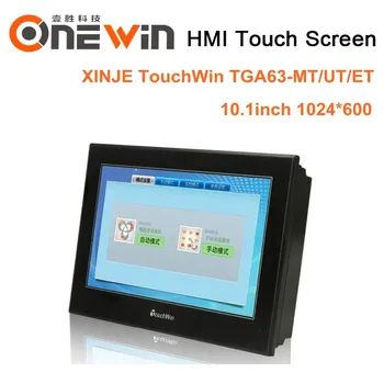 XINJE TouchWin TGA63-MT TGA63-UT TGA63-ET HMI Dokunmatik Ekran 10.1 inç 1024 * 600 Desteği S7-1200