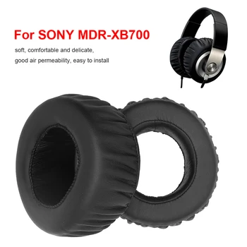 Yastıkları Sony MDR - XB700 MDR XB700 Kulaklık Aksesuarları Yedek Kulak Yastıkları Buruşuk Deri Malzeme