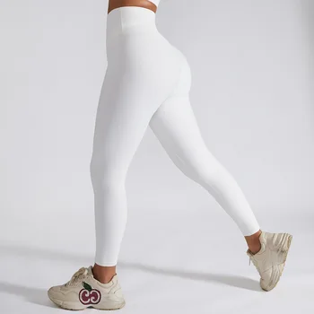 Yeni Bahar Kadınlar Yoga Tayt Yüksek Belli Spor Pantolon Koşu Spor Yoga Pantolon Kadınlar için Yüksek streç Dikişsiz Pantolon