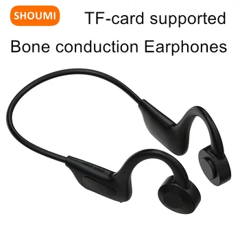 Çakmak Tasarım kemik iletim kulaklığı kablosuz kulaklık Bluetooth spor kulaklık Stereo Destek TF Kart Kulaklık Mikrofon ile