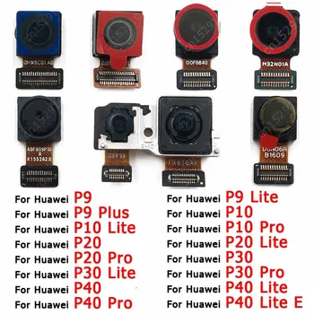Ön Kamera İçin Huawei P9 Artı P10 P20 Pro P30 P40 Lite E Frontal Selfie Orijinal Kamera Modülü Bakan Küçük Flex Yedek parça