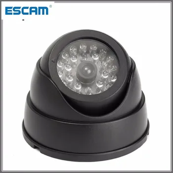 Açık veya Kapalı İçin Yanıp Sönen LED İle sahte Kukla CCTV Kamera Güvenlik için Gerçekçi Görünümlü Fack Kamera